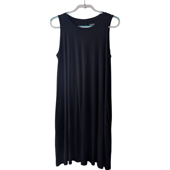 TIME AND TRU WOMEN'S RELAXED FIT SLEEVELESS SCOOP NECK A-LINE DRESS SIZE L - Picture 2 of 7